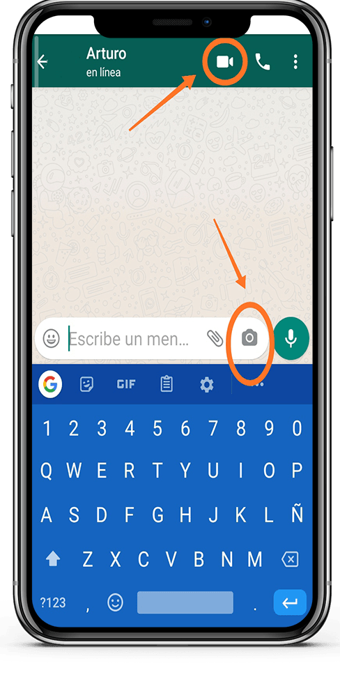 WhatsApp y Telegram: Chat