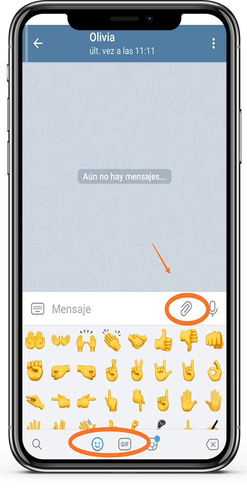 WhatsApp y Telegram: Chat 