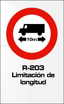 Restricción de paso y otras señales de prohibición de restricción