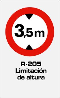 Restricción de paso y otras señales de prohibición de restricción
