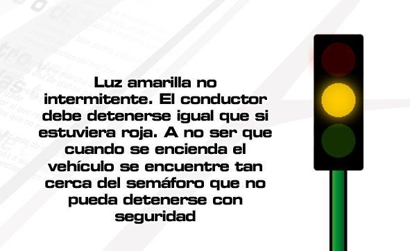 Señales de circulación. Semaforos