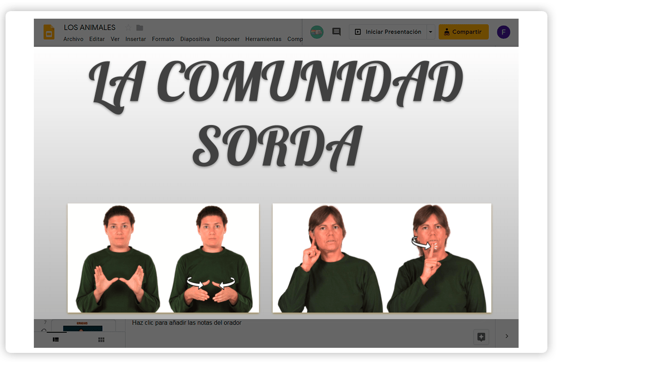 Video en LSE