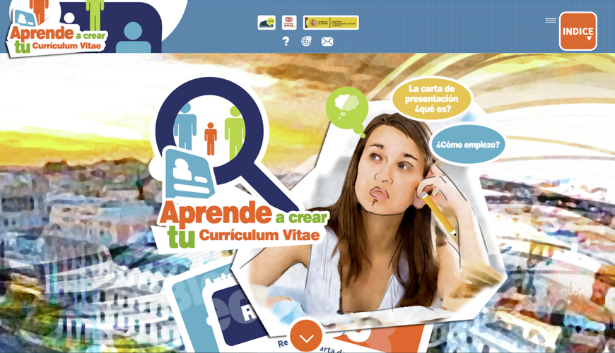 En esta web vais a encontrar información sobre cómo hacer un currículum vitae, así os será más fácil prepararlo