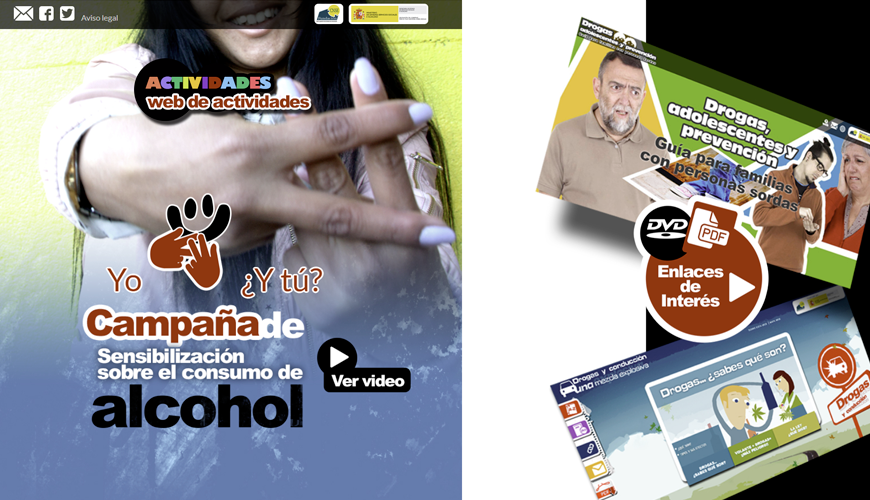 Material sobre prevención del consumo de alcohol y drogas