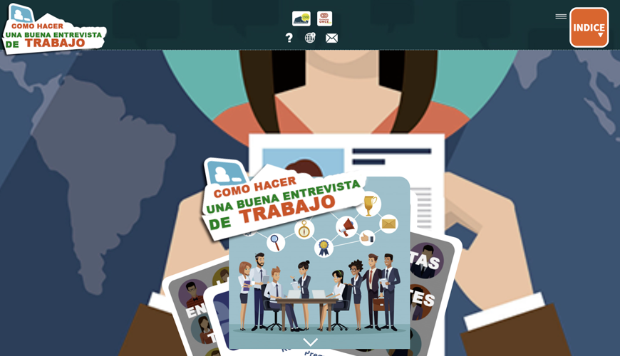 En esta web vas a encontrar información que te va a ayudar mucho: cómo preparar la entrevista, qué preguntas suelen hacer, qué cosas no hay que hacer