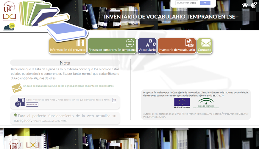 Adaptación del Inventario de Desarrollo Comunicativo (CDI) de MacArthur-Bates a LSE