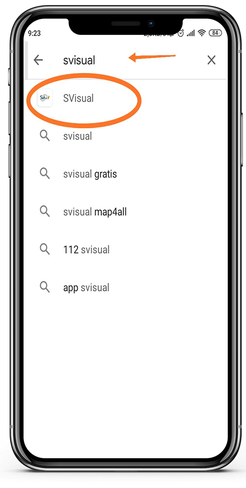 Descargar e istalar svisual en Android
