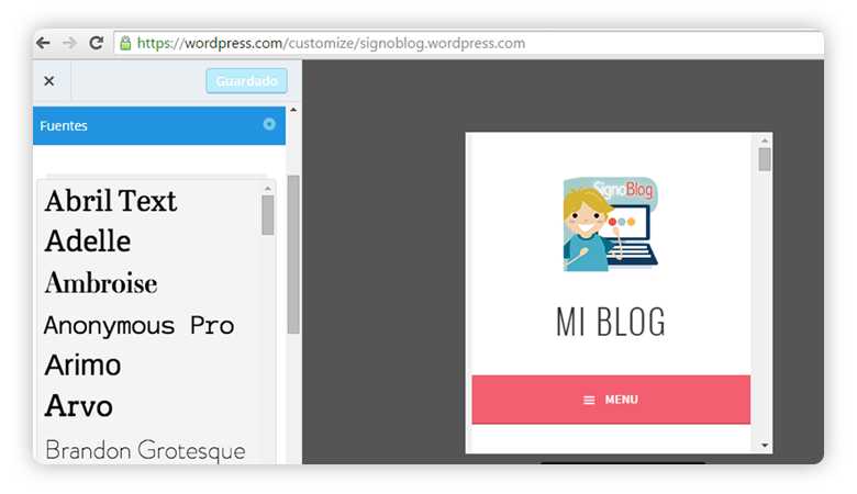 fondo wordpress