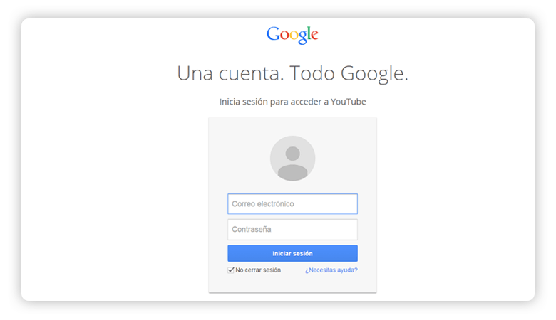 pagina principal youtube