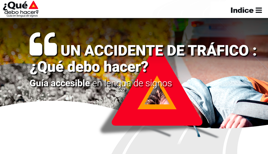 Un accidente de tráfico: ¿Qué debo hacer?.
