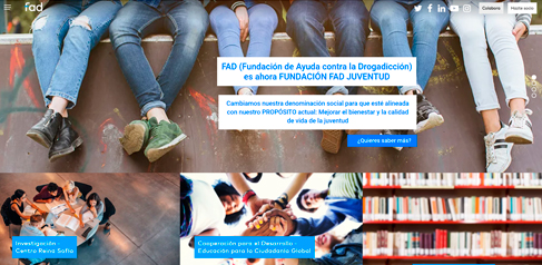 FAD. Fundación de Ayuda contra la Drogadicción. Federación Estatal de entidades que luchan contra la drogadicción
